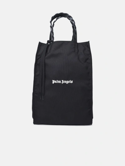 Palm Angels Borsa Tote Logo In Black