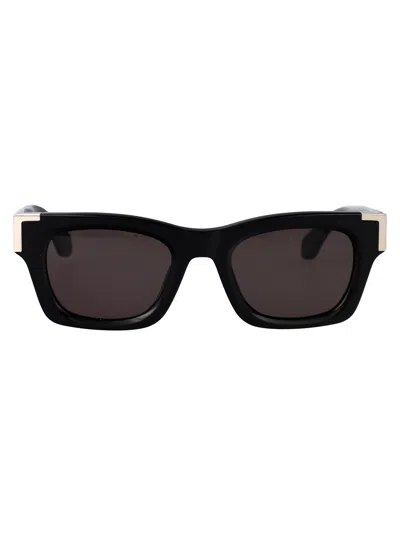 Palm Angels Black Dark Grey Acetate Sunglasses