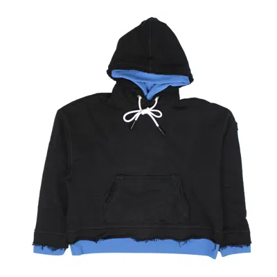 Palm Angels Black Double Layer Hoodie