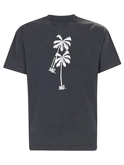 Palm Angels Black Graphic Tee T-shirt