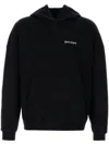 Palm Angels Brand-embroidery Kangaroo-pocket Relaxed-fit Cotton-jersey Hoody