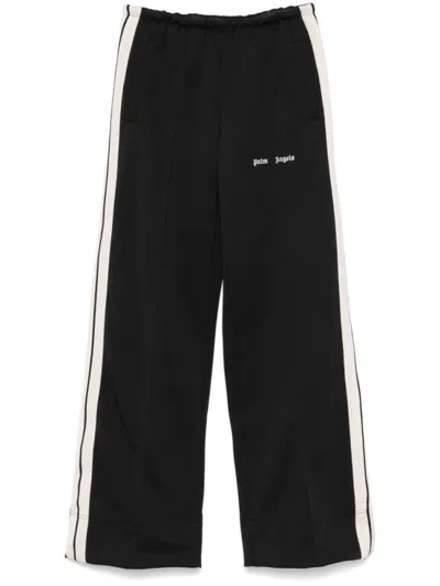 PALM ANGELS BLACK LOGO PANTS