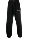 Palm Angels Trousers Black In Black