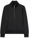 Palm Angels Curved Logo Track Jacket In Blue