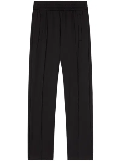PALM ANGELS BLACK LOGO TRACK PANTS