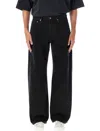 Palm Angels Men's Monogram Loose Denim Pant