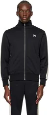Palm Angels Onogram Track Jacket In Black Off