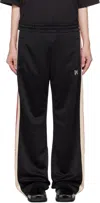 Palm Angels New Monogram Track Pants In Black