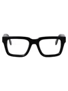 Palm Angels Black No Color Acetate Glasses