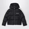 Palm Angels Logo-print Padded Jacket In Black
