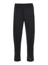 Palm Angels Back Curved Logo Track Pants In Black