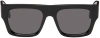 PALM ANGELS BLACK PIXLEY SUNGLASSES