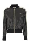 Palm Angels Classic Logo-print Track Bomber Jacket In Black