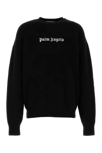 Palm Angels Sweaters In Black