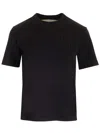 Palm Angels T-shirt Monogram In Black
