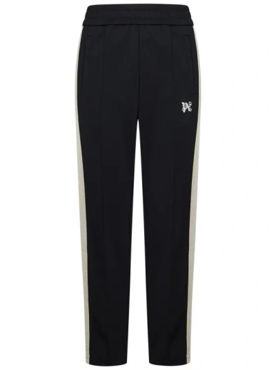 Palm Angels Black Technical Fabric Track Trousers