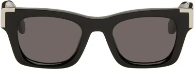 Palm Angels Black Westport Sunglasses In Black Dark Grey