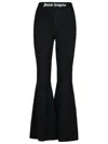 Palm Angels Black Elasticized Lounge Pants In Black