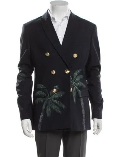 Pre-owned Palm Angels Blazer In Blue