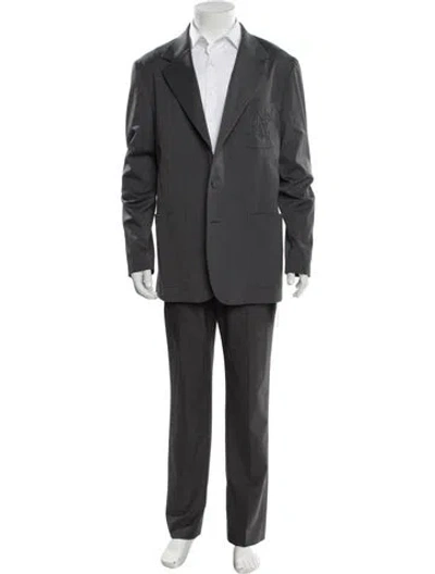 Pre-owned Palm Angels Blazer In Gray