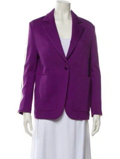 Pre-owned Palm Angels Blazer In Purple
