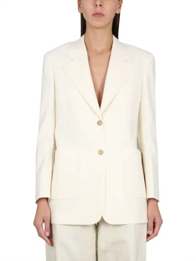 PALM ANGELS BLAZER WITH KNIT DETAIL