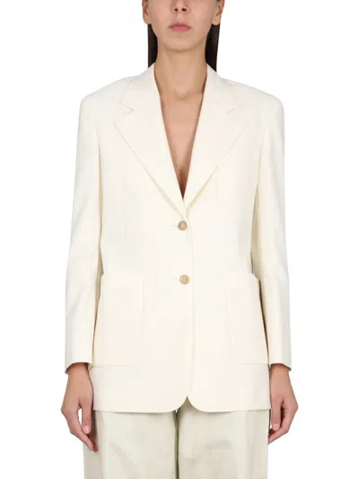 PALM ANGELS PALM ANGELS BLAZER WITH KNIT DETAIL