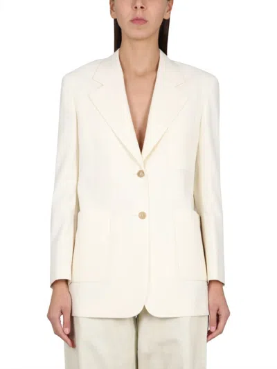 PALM ANGELS PALM ANGELS BLAZER WITH KNIT DETAIL
