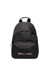 Palm Angels Blurred-logo Backpack In Black