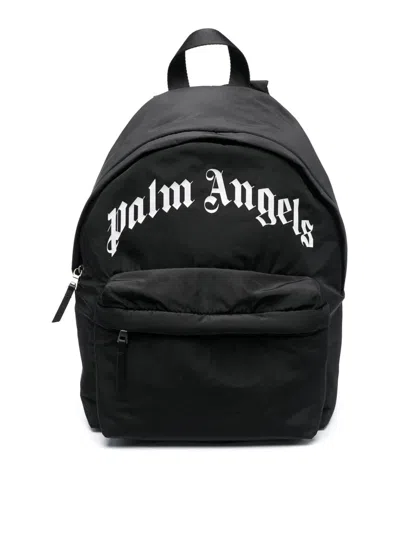 Palm Angels Kids' Bolso Shopping - Negro In Black