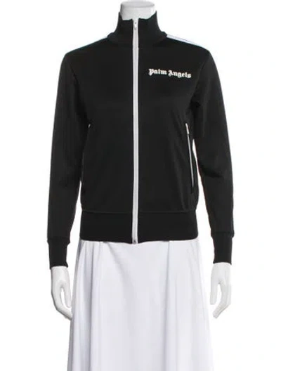 Pre-owned Palm Angels Bomber Jacket In Black