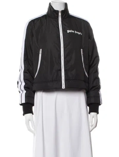 Pre-owned Palm Angels Bomber Jacket In Black