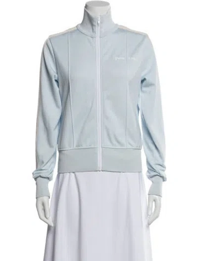 Pre-owned Palm Angels Bomber Jacket In Blue