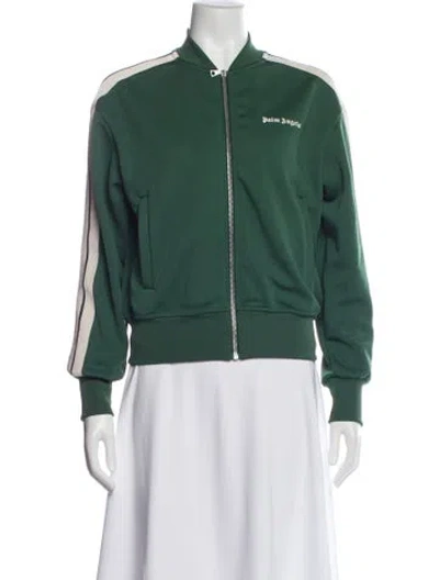 Pre-owned Palm Angels Bomber Jacket In Green