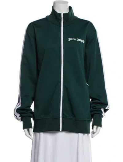 Pre-owned Palm Angels Bomber Jacket In Green