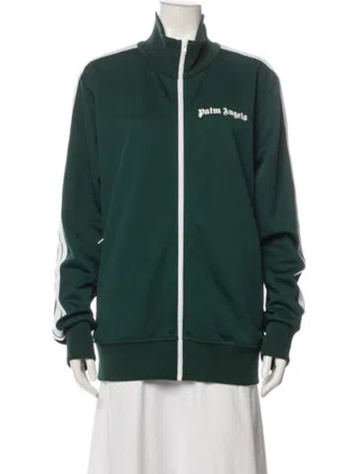 Pre-owned Palm Angels Bomber Jacket In Green
