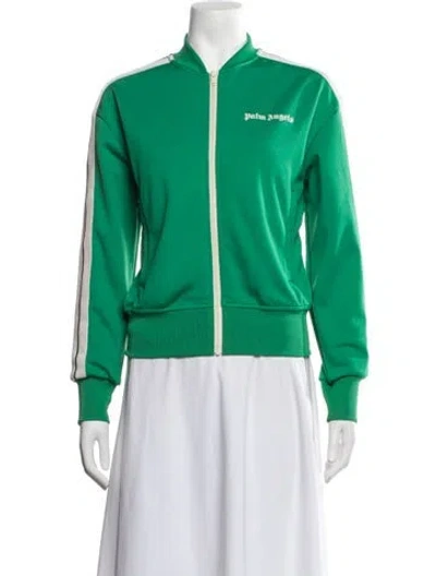 Pre-owned Palm Angels Bomber Jacket In Green