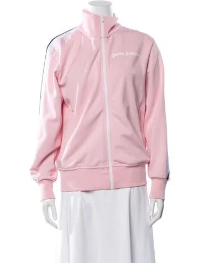 Pre-owned Palm Angels Bomber Jacket In Pink