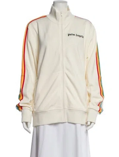 Pre-owned Palm Angels Bomber Jacket W/ Tags In Neutral