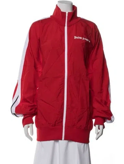 Pre-owned Palm Angels Bomber Jacket W/ Tags In Red