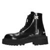 Palm Angels Black Logo Collection Boots In Black