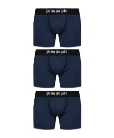 Palm Angels Boxer Brief Set In Black