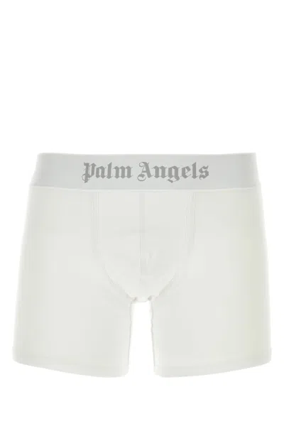 Palm Angels Boxer-xl Nd  Male In White