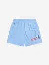 PALM ANGELS BOYS FLAMES SWIM SHORTS