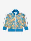 Palm Angels Boys Pas Track Jacket In Blue