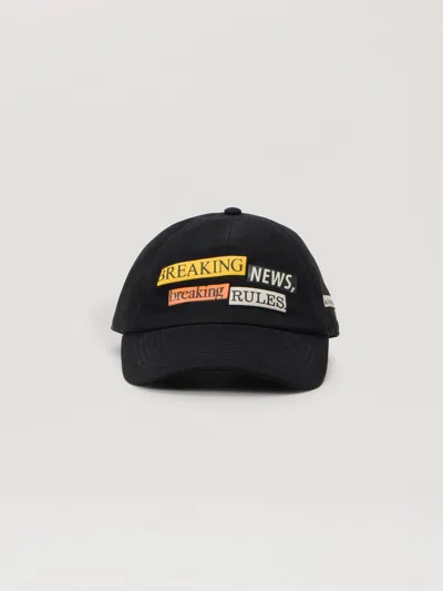 PALM ANGELS BREAKING NEWS QUOTE CAP