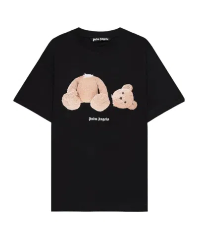 Palm Angels Broken Bear Graphic T-shirt In Multi