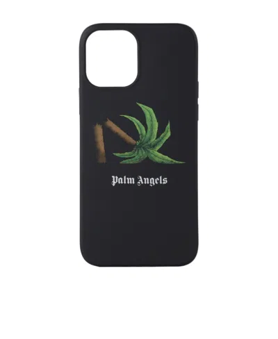 Palm Angels Broken Palm Iphone 12apt 12 Pro Mobile Phone Case In Black