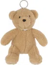Palm Angels Brown 'bear In Mind' Keychain In Brown Brown