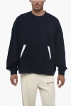 Palm Angels Brushed Cotton Sartorial Tape Sweatshirt